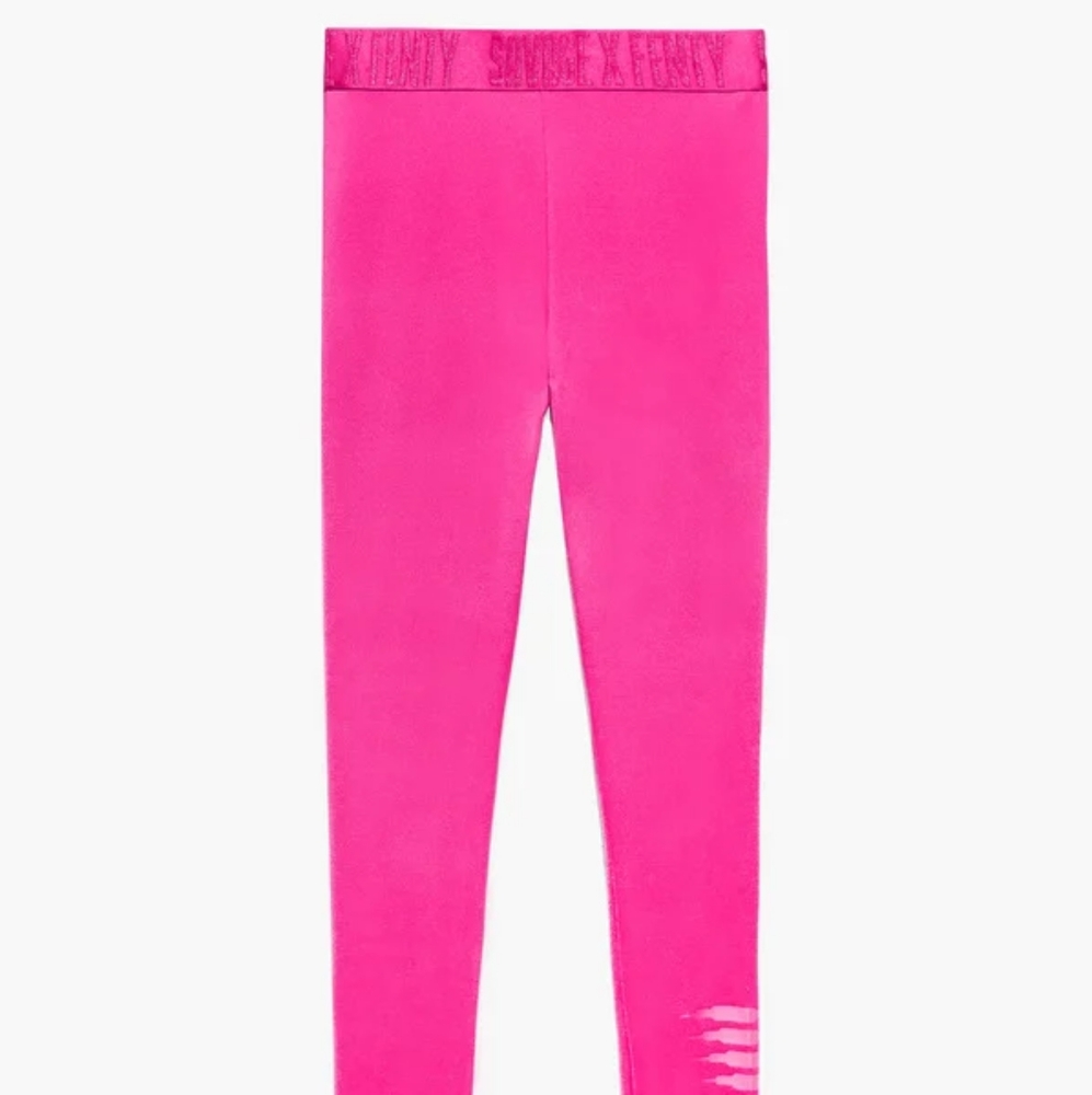 Savage x Fenty Forever Savage Legging, M, Pink Fury